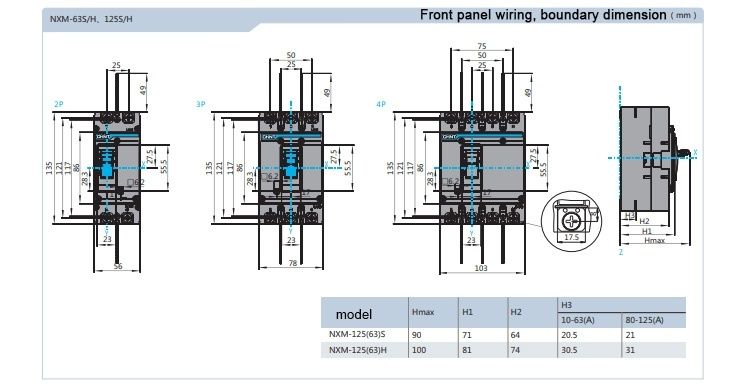 3P Прекъсвач в лят корпус  380V