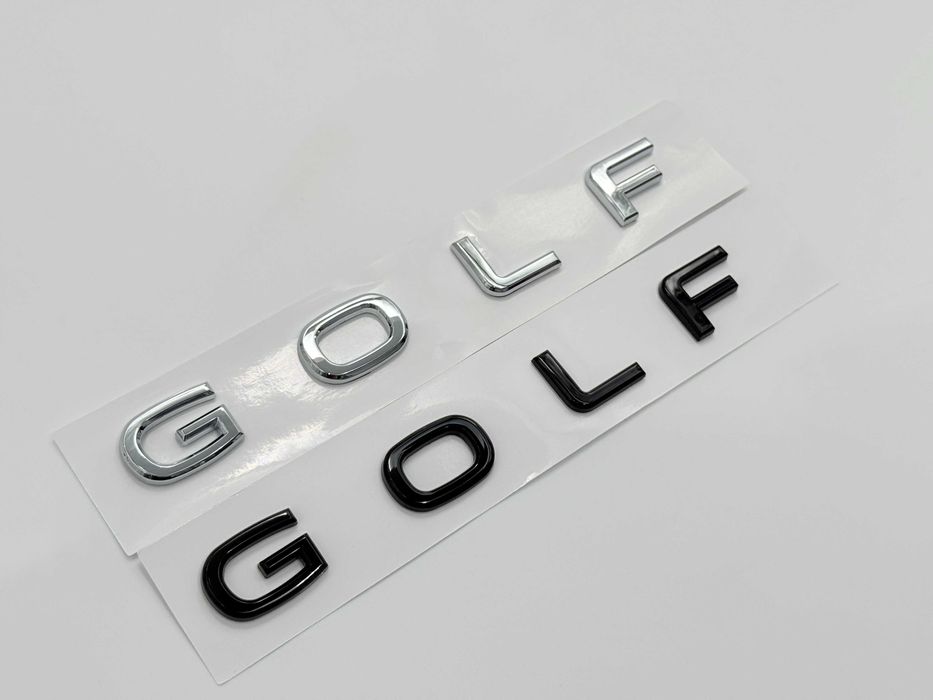 Emblema Compatibila VW GOLF spate nou