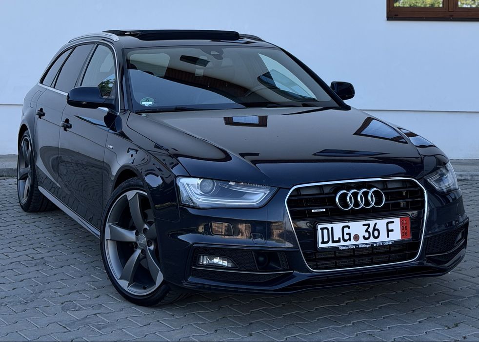 AUDI A4 2.0 TDI 177 CP Quattro 2014 S-line