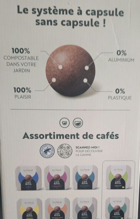 Aparat cafea Coffee B cu bile