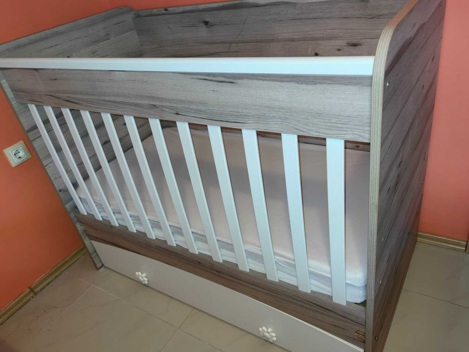 Промо цена - ново детско легло с включен матрак - 35 евро