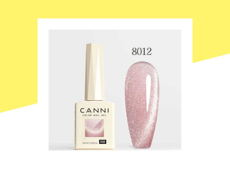 Професионален хипоалергенен гел лак котешко око серия CANNI – 9 мл.