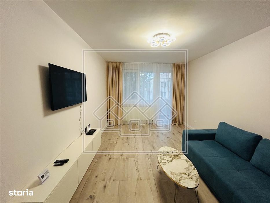 Ap cu 2 camere, mobilat modern, balcon inchis, Zona Rahovei