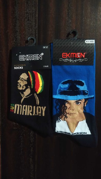 Чорапи Bob Marley ,Michael Jackson Джексън,Elvis Presley Елвис Пресли
