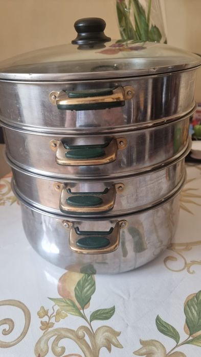 Мантоварка  из нержавейки 32 см