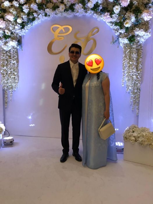 Вечернее нежное платье