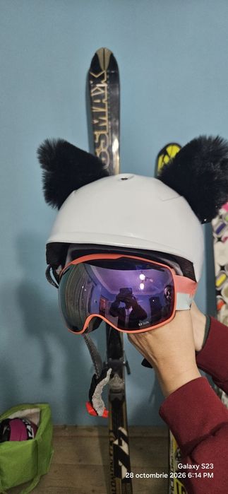 Casca ski si ochelari