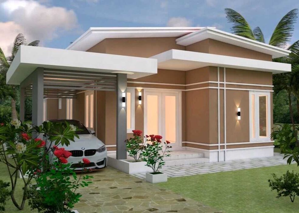 НА ИЗПЛАЩАНЕ - Луксозна сглобяема къща с 3 спални, 108 кв. м