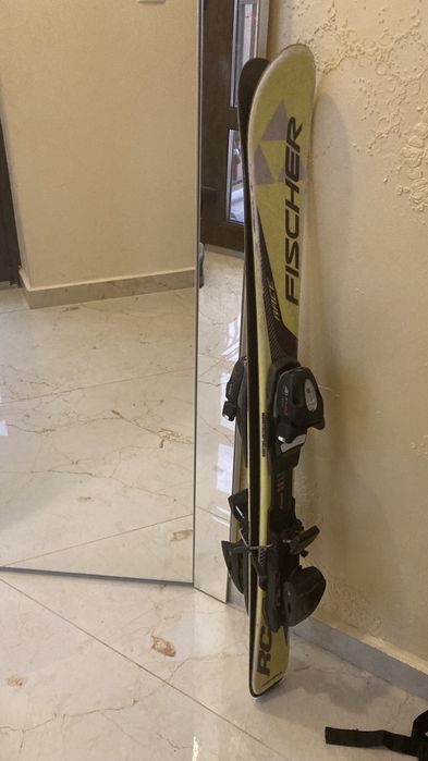 Skiuri 98 cm Fisher+Clapari 24 cm