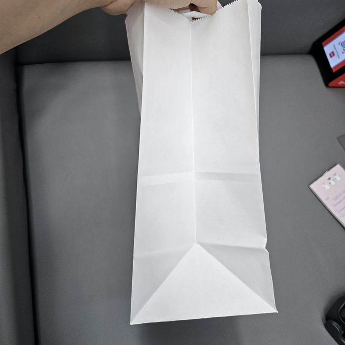 Пакет бумажный белый