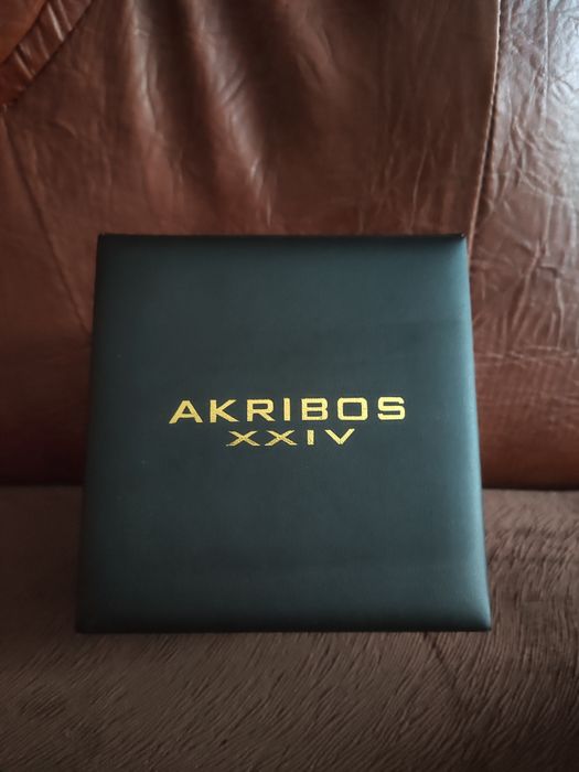Ceas barbat AKRIBOS XXIV AK813YG Quartz Auriu