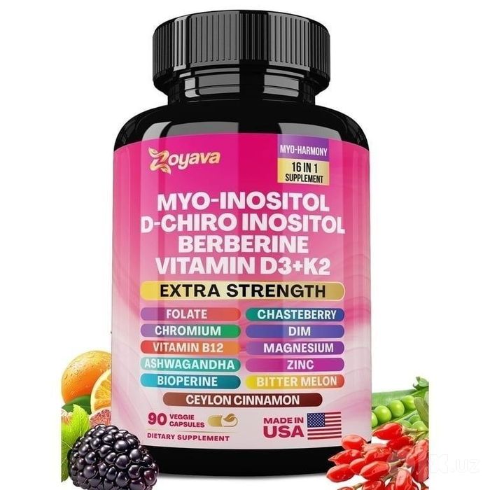 ZOYAVA MYO-INOSITOL extra strength 16 В 1, 90 капсул