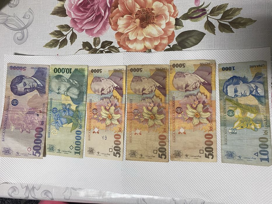 Bancnote vechi din 1996,1998,1999