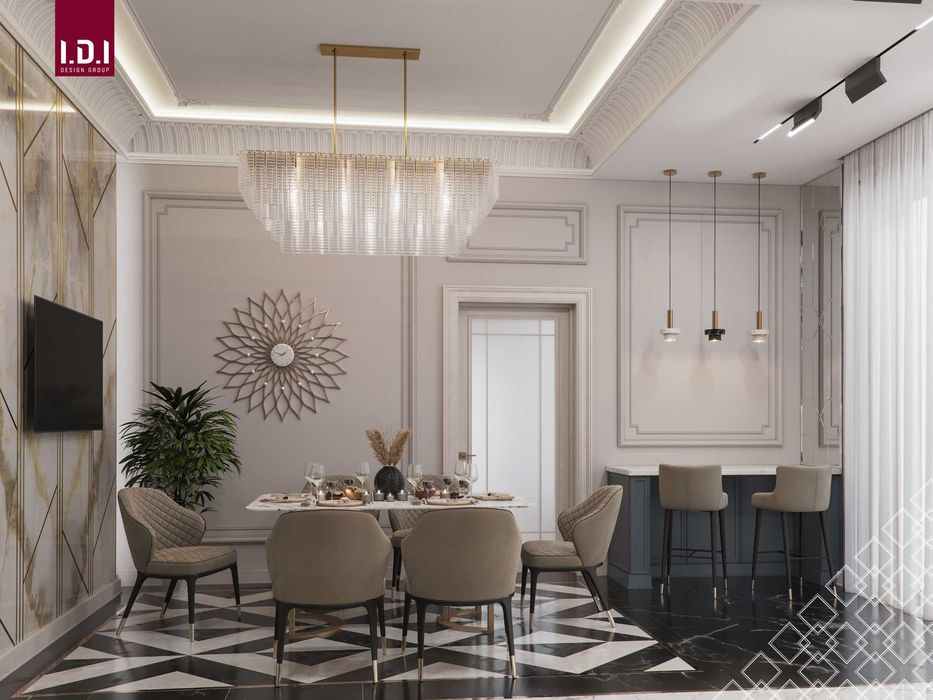 Закажите ремонт под ключ и получите дизайн интерьера в подарок.