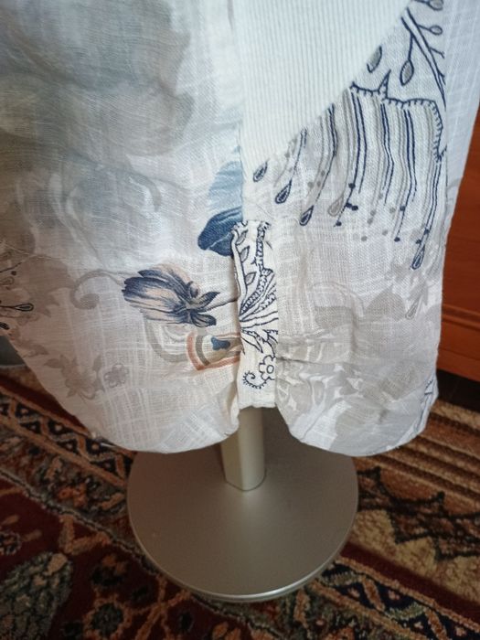 Рокля материя  кенар