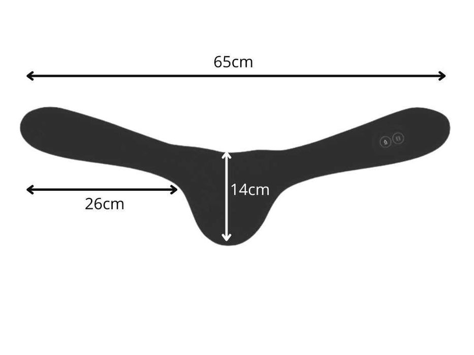 Масажна лента за врата (глава), облекчаване, масажор за затопляне