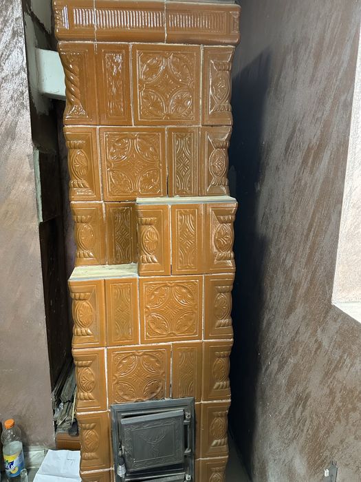 Vand soba teracota pe 8 randuri