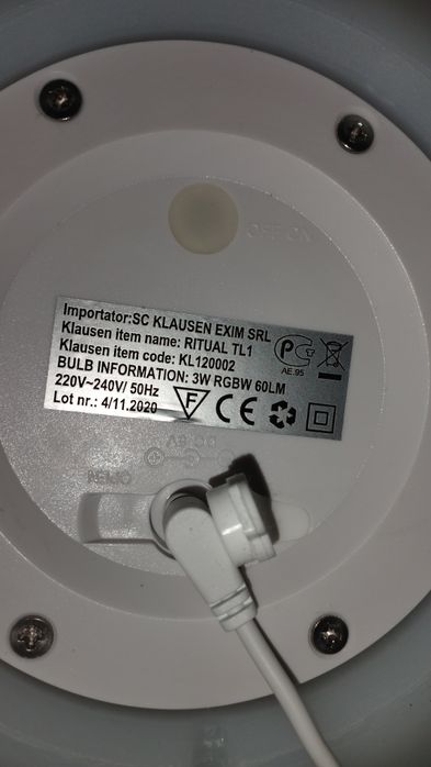 Boxa blutoth ,tekecomanda- RGBV ,DC,AC ,lustra /veioza,