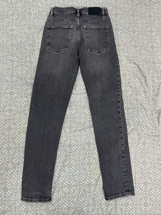 Blugi Zara Slim/Straight-Negru