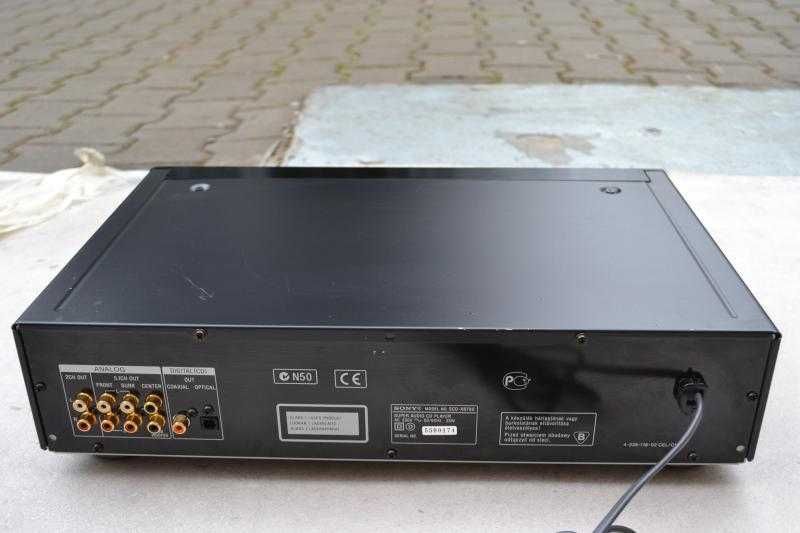 Cd player Sony SACD SCD XB 780 QS