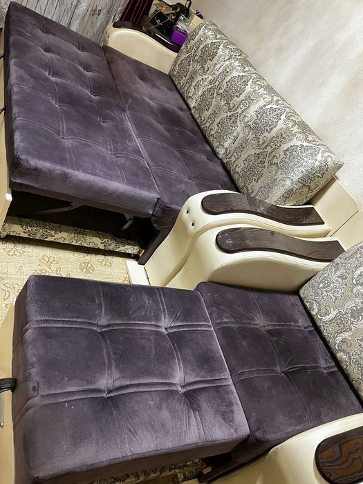 Продается диван +кресло 3 в 1