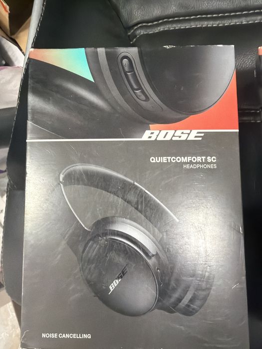 Casti over the ear bose quietcomfort black noi sigilate