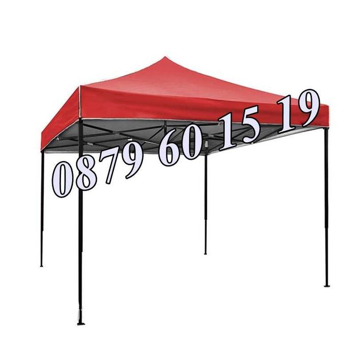 Градинска шатра хармоника 3х6 м, покривало, страници