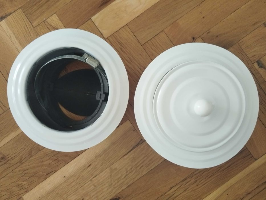 Нов сифон за мивка и капак за камина комин