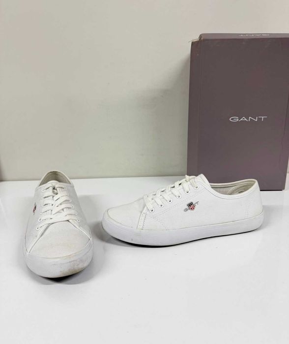 Оригинални бели кецове Gant Pillox