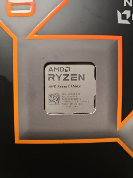 AMD Ryzen 7 7700X – perfect functional, testat
