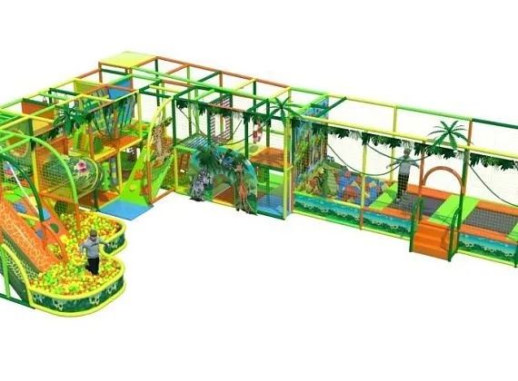 Детский плошадка лабиринт