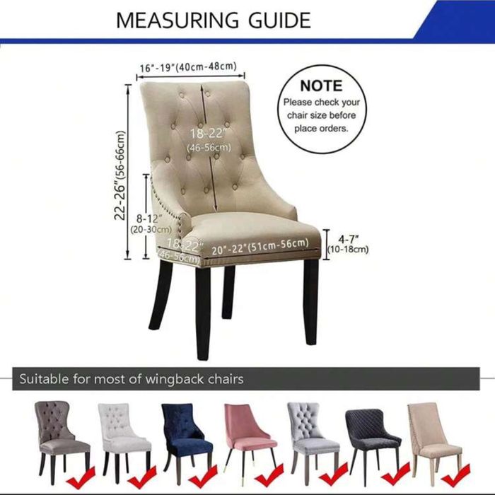 Калъфи за столове 4бр