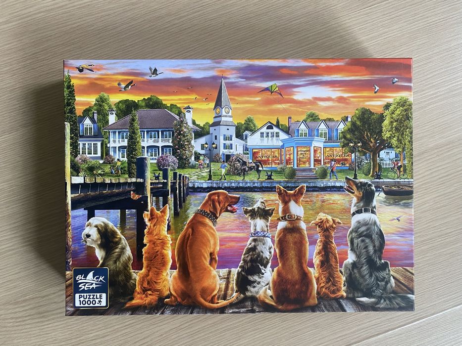 Пъзели 500, 1000 и 1500 части Clementoni, Black Sea, Trefl, Interdruck