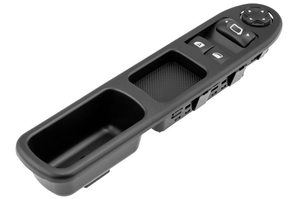Buton reglare oglinzi, comutator macara usa Peugeot 207 (W), 05.2006-12.2013, dublu