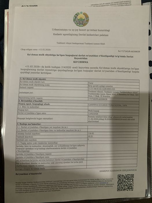 navastroyka do’m sotiladi 5 hona