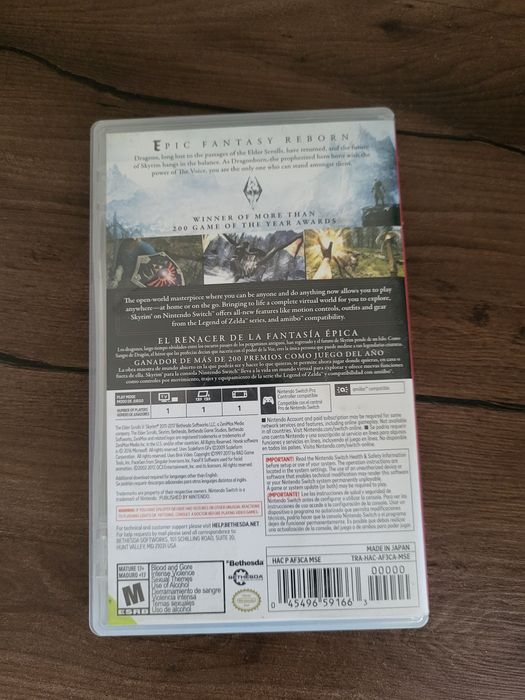 Skyrim на Nintendo Switch