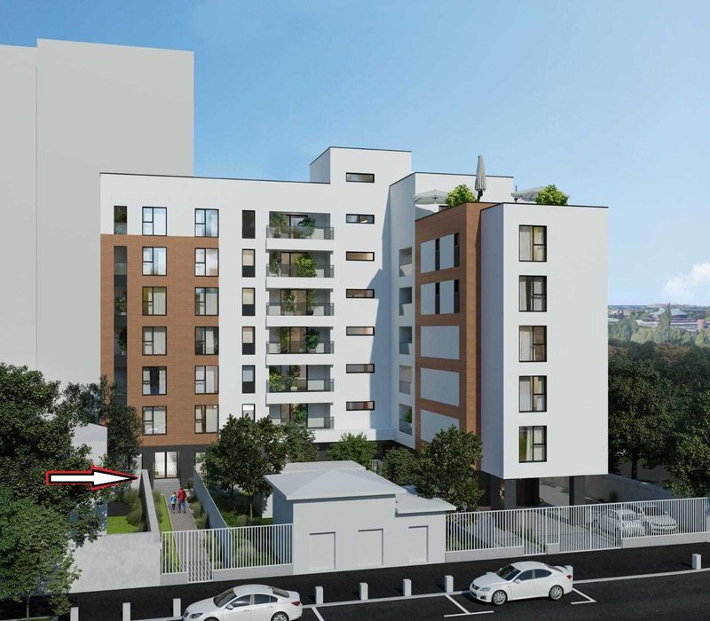 Spatiu Comercial (Birouri) parter, Midtown Residence Cotroceni, 195 m