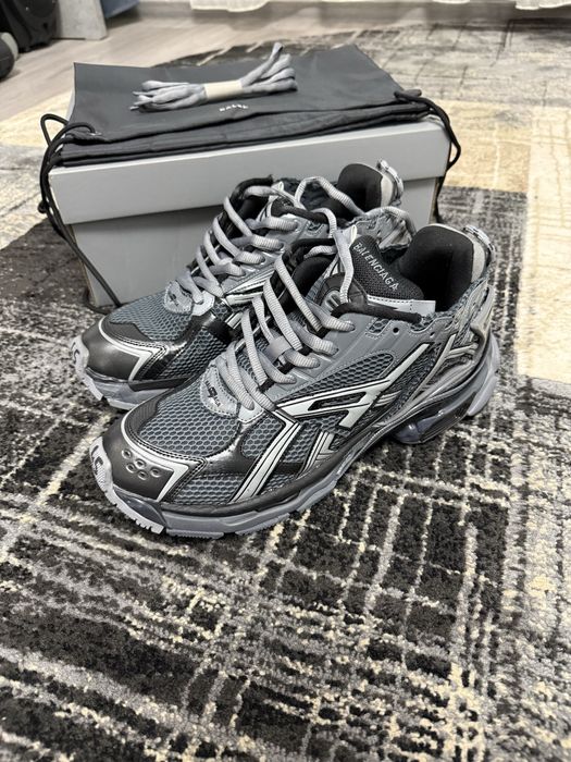 Sneaker premium gri/negru