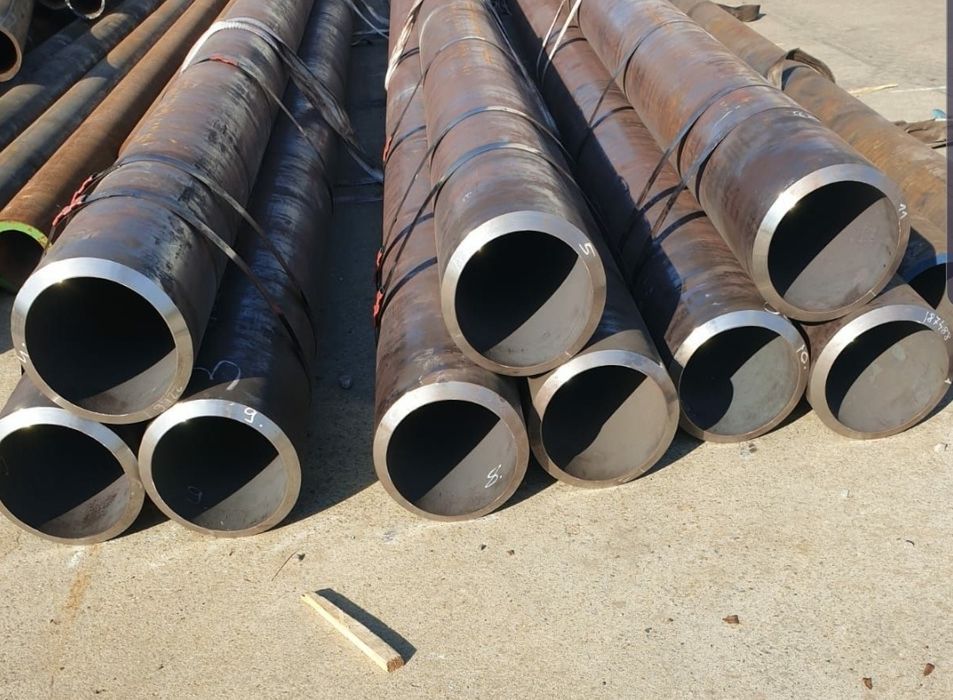 Vand teava metalica trasa și sudata elicoidal, țevi trase la preț bun