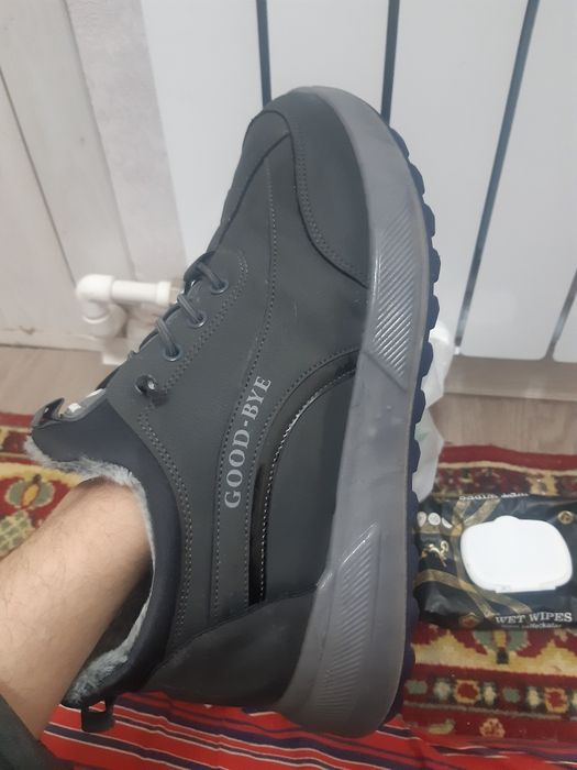 Зимняя обувь с мехом внутри