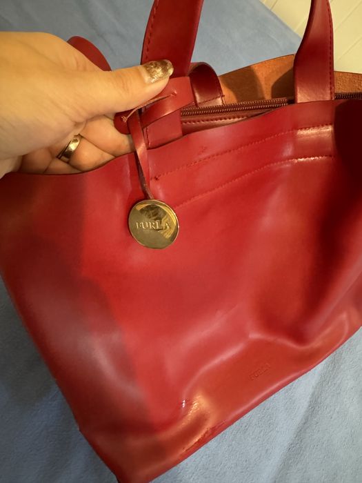 Geanta Furla de piele