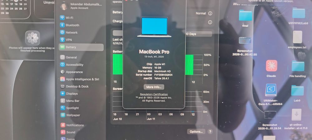 Macbook M1 PRO 16/512