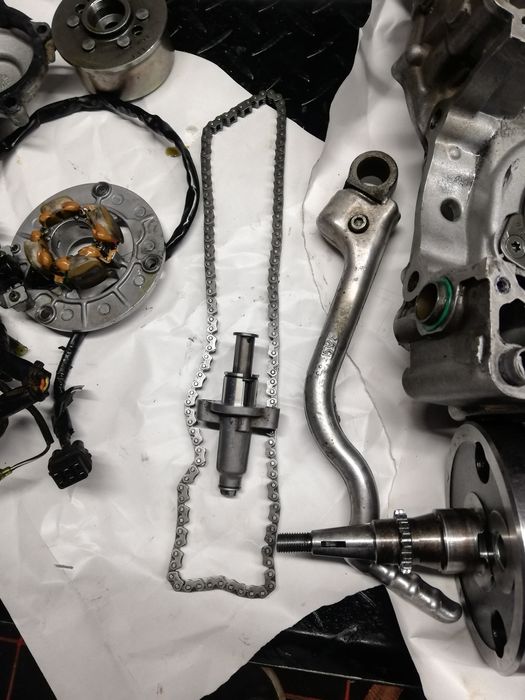 Yamaha yz 426 f  wr 400 yz 450 f на части