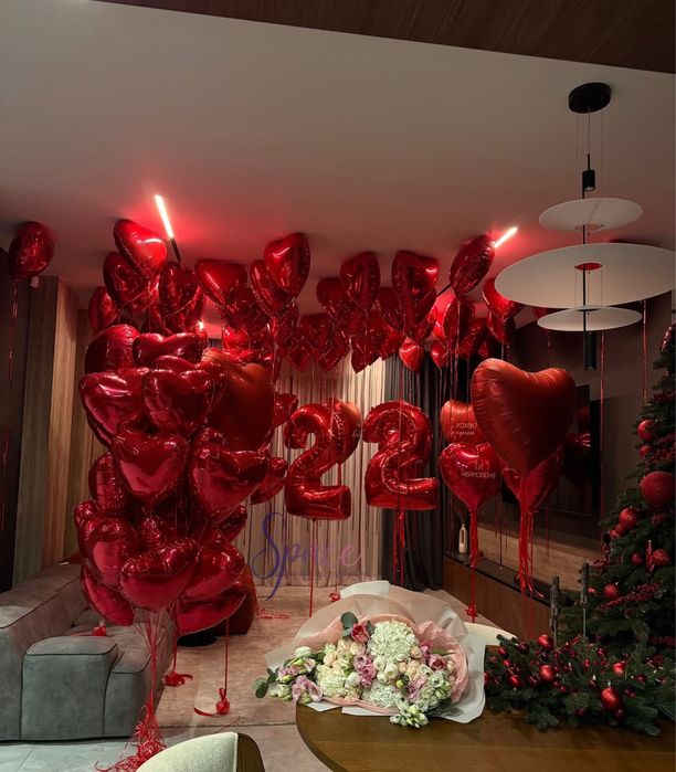 Шары с цифрами — срочно