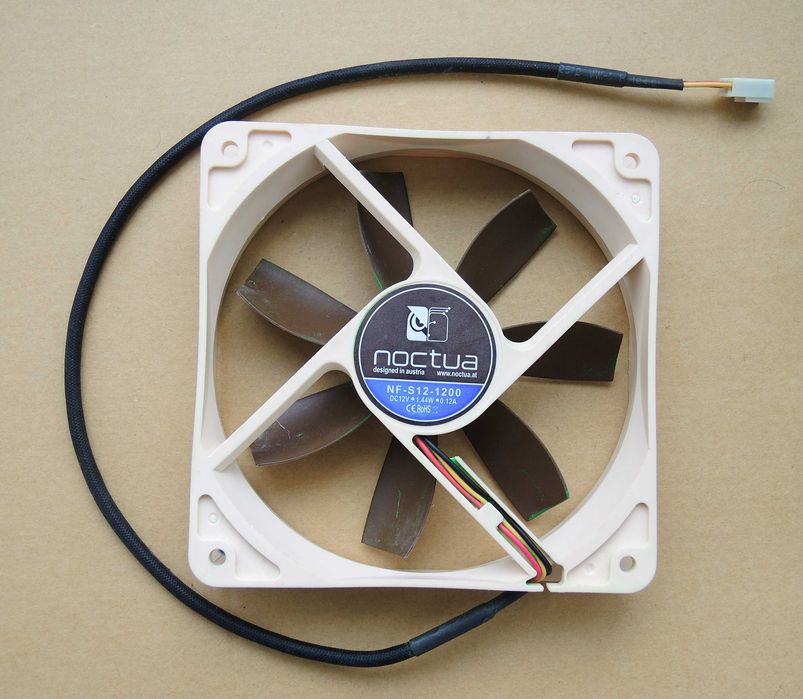 Noctua NF-S12-1200 120 mm 1200 RPM Testat