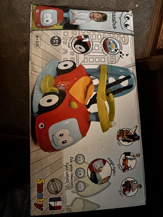 Masinuta Smoby Maestro Balade 4 in 1 rosu nou