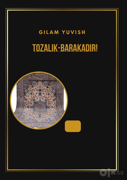 Professional Gilam Mebel yuvish texnologiyasi