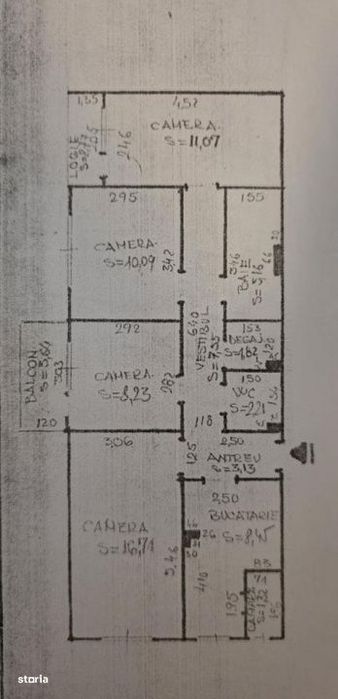 De vanzare apartament cu 4 camere Manastur