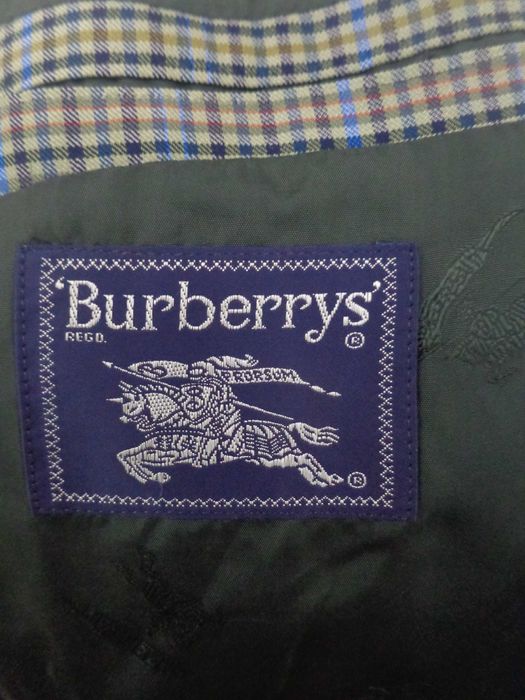 Sacou vintage Burberry patratele marimea 54