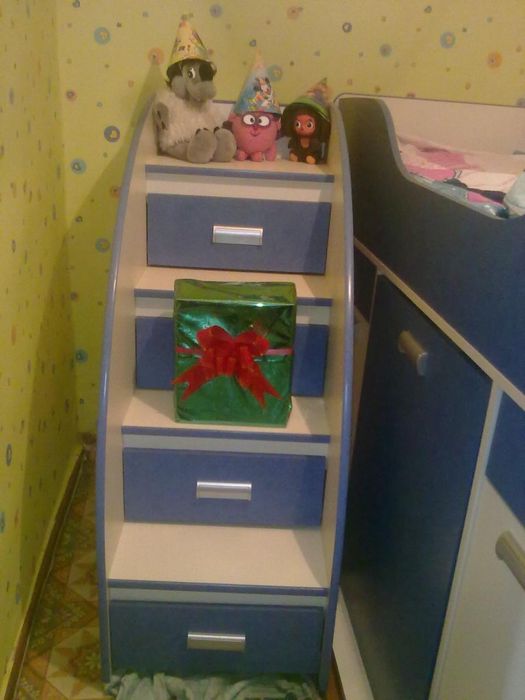 Гарнитур Кровать с лестницей